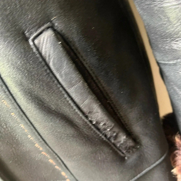 Reisler Shearling Lambskin Penny Lane Coat with Hood - Picture 6 of 10